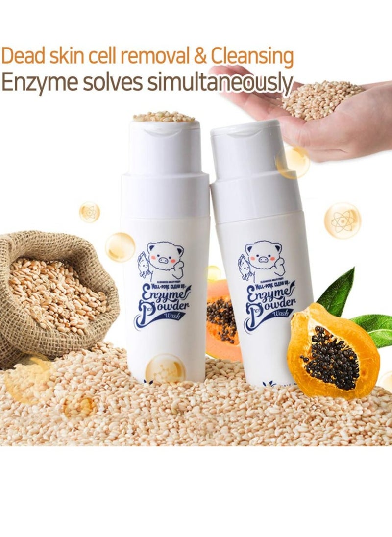 Elizavecca - Milky Piggy Hell-Pore Clean Up Enzyme Powder Wash 80ml - Image 1
