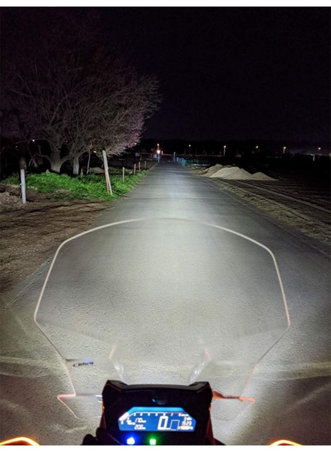 Lightronic Lightronic 3 Inch Round 20W 6000K Nature White Super Bright Long-Range Driving Beam Off-Road LED Fog & Headlight for  - Image 5