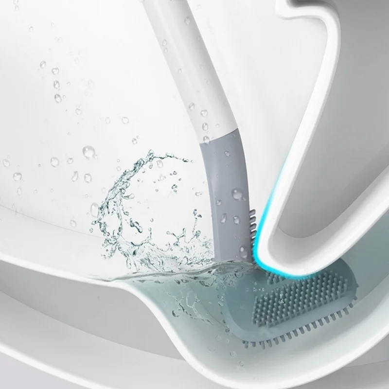 5 دي ام Golf Design Silicone WC Toilet Kitchen Cleaning Brush Hook
