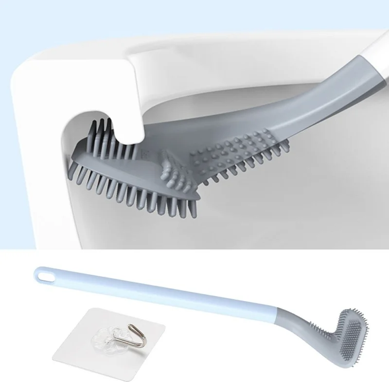5 دي ام Golf Design Silicone WC Toilet Kitchen Cleaning Brush Hook