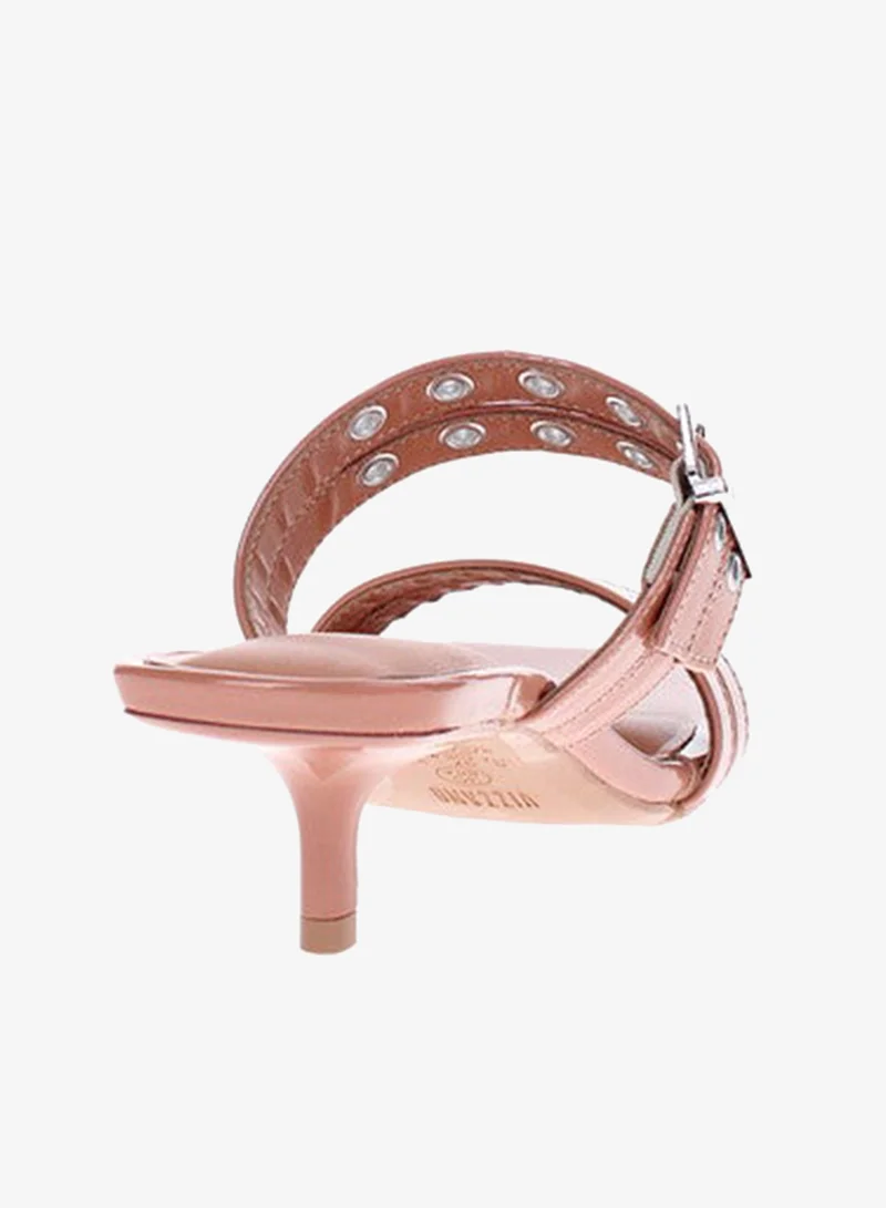 VIZZANO Nude Heels Sandal for Women – Stylish Ladies Heel Sandals & Sling Back Heels for Girls for Women | Best Price UAE