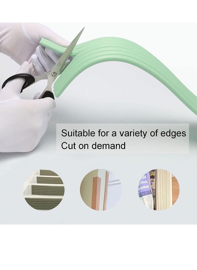 BABYBBZ Baby Edge Safety Bumpers 200cm Protector for Baby Proofing, Soft Silicone Foam, Furniture Edge Bumper Guard, 3M Adhesive  - Image 5