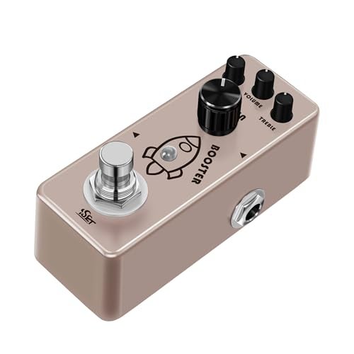 ISET Booster Effect Pedal Analog Rocket Boost For Electric Guitar Bass True Bypass - Image 5