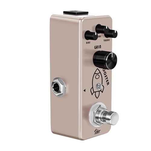 ISET Booster Effect Pedal Analog Rocket Boost For Electric Guitar Bass True Bypass - Image 2