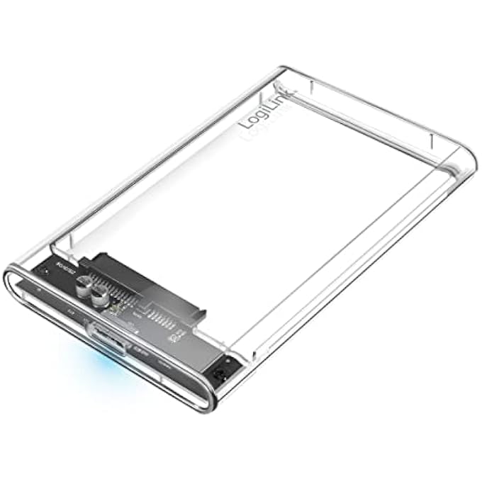 Logilink USB 3.0 HARD DRIVE ENCLOSURE FOR 2.5 INCH HDD/SSD UP TO 16TB, WINDOWS/MACOS/CHROME OS/LINUX - Image 1