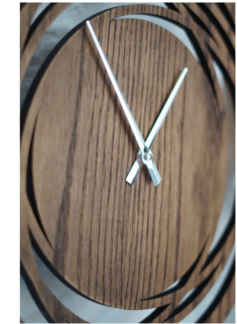 Home Gallery unique rustic clocks for wall Brown  - Image 2