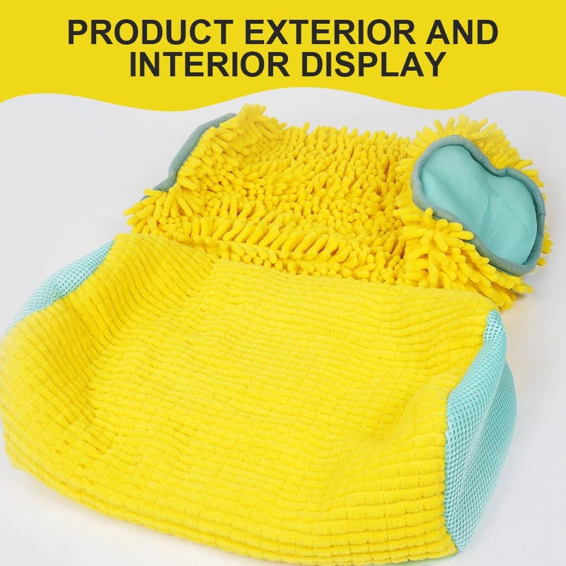 HOTUT Washing Machine Shoe Bag, Laundry Bags for Shoes, Cleaning Bag, Mesh Laundry Bag for Shoes Travel for Laundry Washing Machine Dryer-Yellow - Image 3