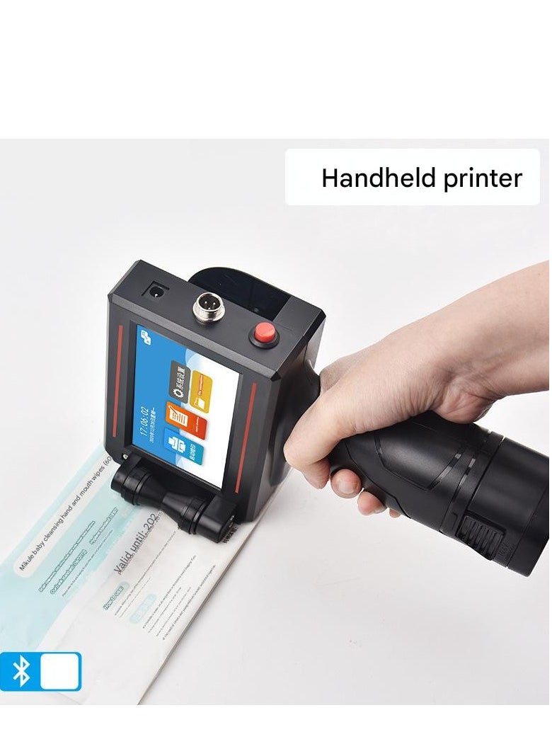 GearZone - Original High Adhesion Fast-Drying Black Solvent Ink Cartridge 42ml for 0.5in/12.7mm Handheld Inkjet Printer - Image 1