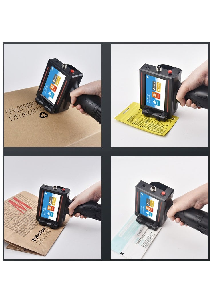 GearZone - Original High Adhesion Fast-Drying Black Solvent Ink Cartridge 42ml for 0.5in/12.7mm Handheld Inkjet Printer - Image 1