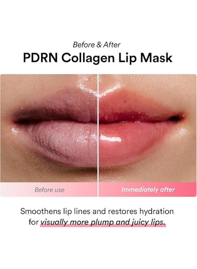 ابيب قناع شفاه بي دي ار ان بالكولاجين من ابيب، بلسم شفاه كوري ليلي مرطب بتركيبة هلامية لامعة لمعالجة الشفاه الجافة والمتشققة، تركيبة نباتية، قناع نوم مرطب غني بحمض الهيالورونيك للشفاه المتشققة، 11 مل - Image 3