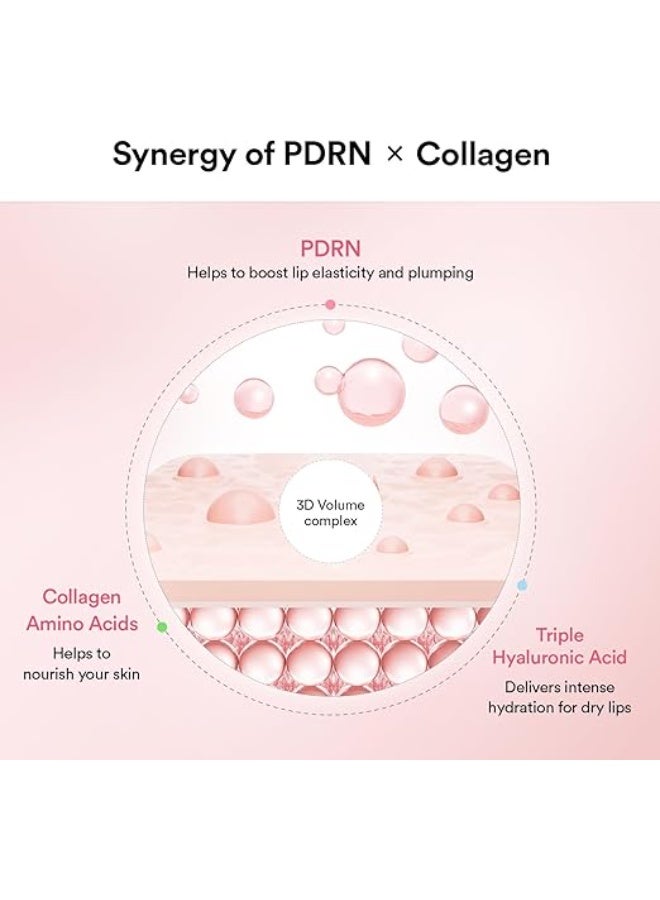 ابيب قناع شفاه بي دي ار ان بالكولاجين من ابيب، بلسم شفاه كوري ليلي مرطب بتركيبة هلامية لامعة لمعالجة الشفاه الجافة والمتشققة، تركيبة نباتية، قناع نوم مرطب غني بحمض الهيالورونيك للشفاه المتشققة، 11 مل - Image 4