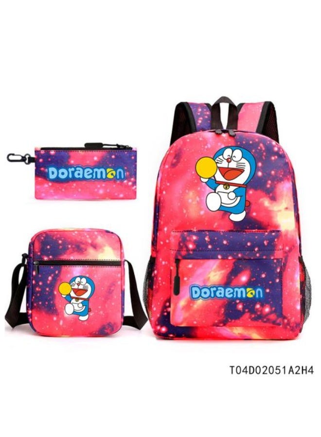 Anime element backpack three-piece set, exquisite design, powerful storage to meet the needs - 1031 - Image 1
