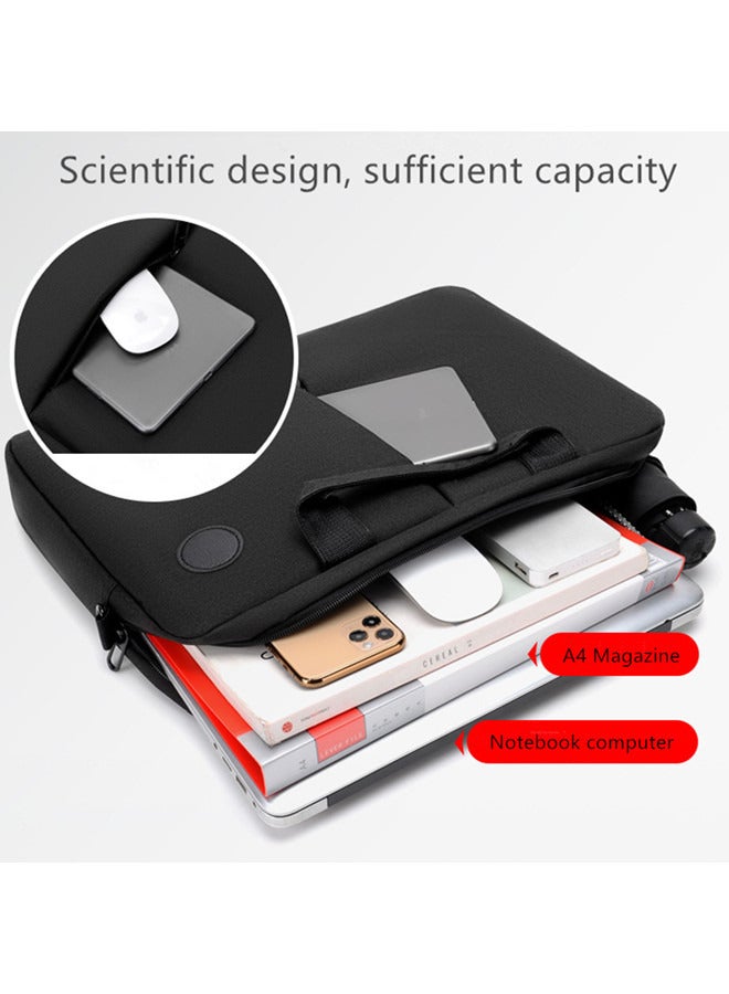 15.6 Inch Computer Bag，41*30*6cm Laptop Bag for Men Women，15.6 Inch Laptop Sleeve Shoulder Bag  - Image 4