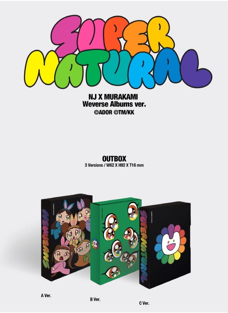 NewJeans - Newjeans 2024 Single Album Supernatural Weverse Smart Album Version C - NO CD Included - Image 1