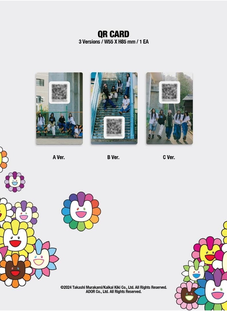 NewJeans - Newjeans 2024 Single Album Supernatural Weverse Smart Album Version C - NO CD Included - Image 1