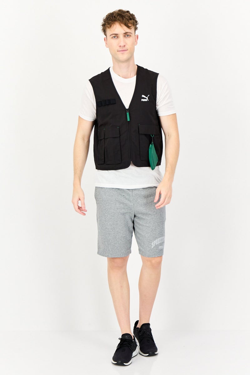 PUMA سترة تدريب بلا أكمام للرجال، رياضية، سوداء - Image 4