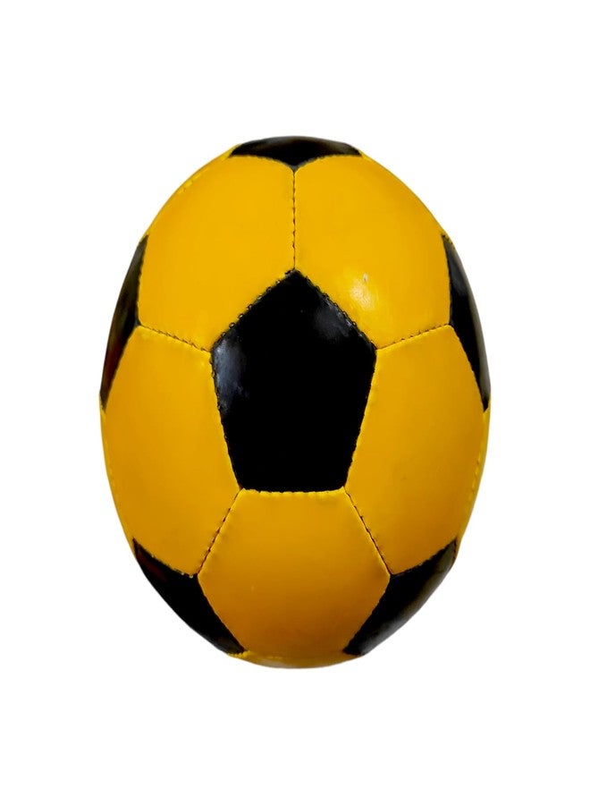 SBG Football for All Ages, 32 Pannel Football, Hand Stitched Football for Soft and Wet Grounds, Match Football,Size-5 (Trophy, Yellow and Black) - Image 4