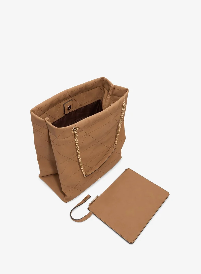 ALDO  Morgane Buckle Detail Satchel for Women | Best Price UAE