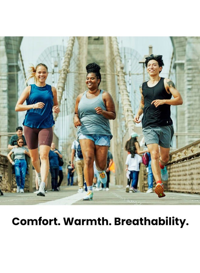 SmartWool Women's Run Targeted Cushion Low Ankle Socks, Twilight Blue, Small - Image 2
