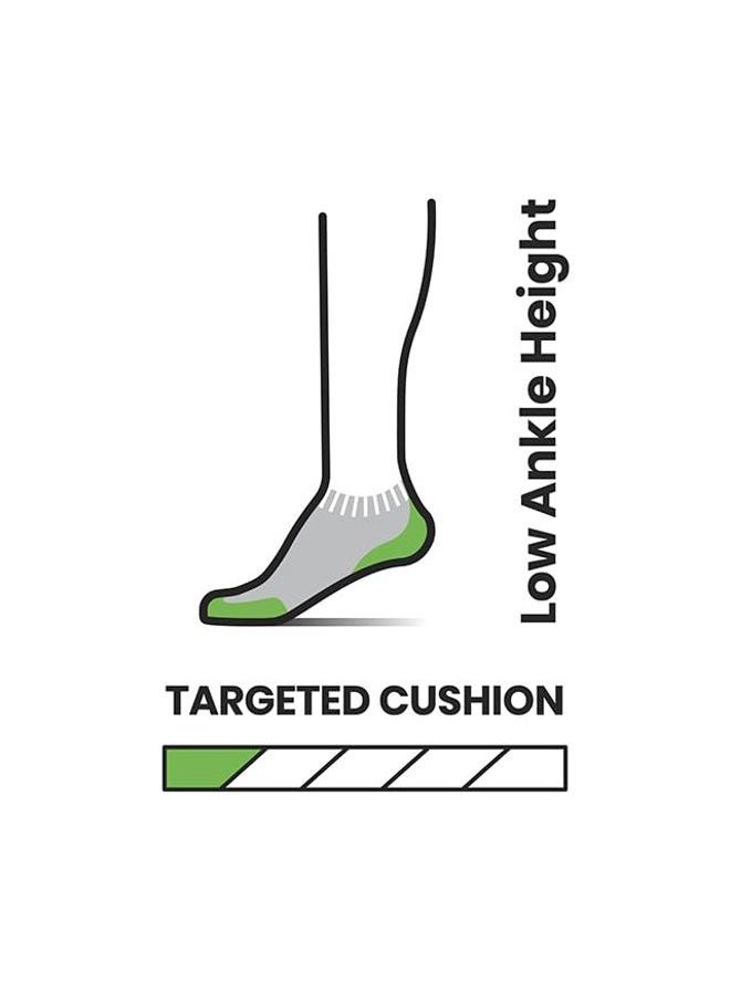 SmartWool Women's Run Targeted Cushion Low Ankle Socks, Twilight Blue, Small - Image 3