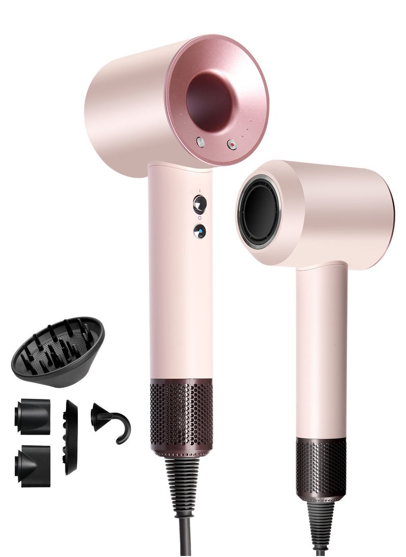 DOSCHER - Hair Dryer with Diffuser, Professional Blow Dryer with 3 Heat Settings & 3 Speeds, 110,000 RPM High-Speed Blow Dryer for Home & Travel - Image 1