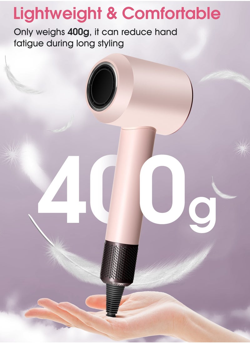 DOSCHER - Hair Dryer with Diffuser, Professional Blow Dryer with 3 Heat Settings & 3 Speeds, 110,000 RPM High-Speed Blow Dryer for Home & Travel - Image 1