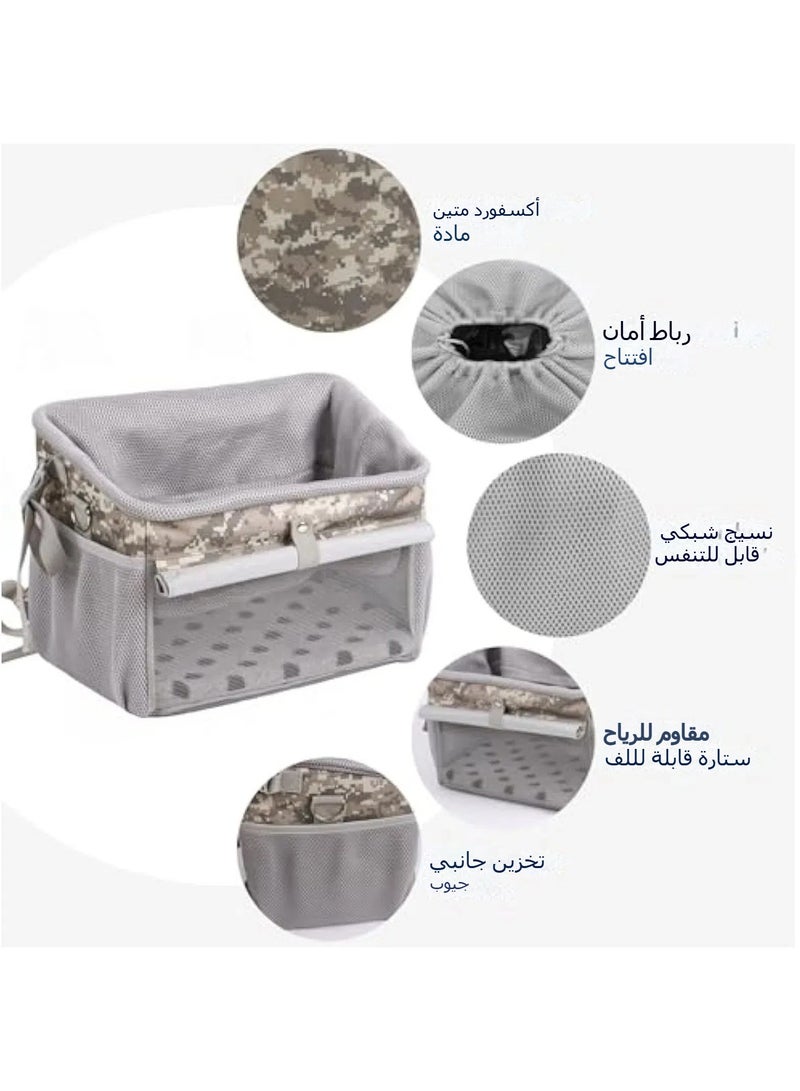 general Pet bike bag go out touring basket cat dog backpack riding camping - Image 3