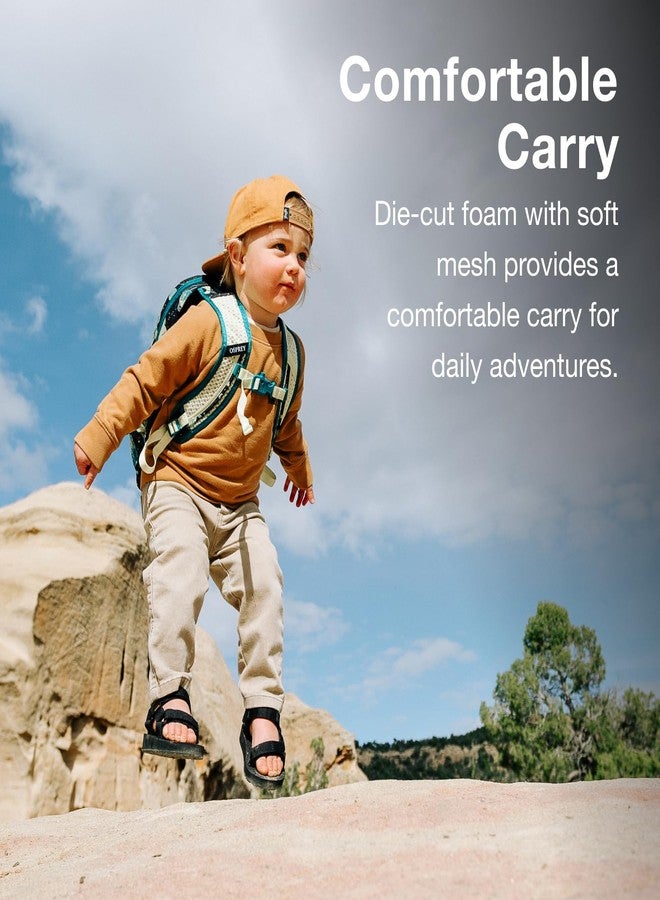 أوسبراي حقيبة ظهر للأطفال من أوسبري دايلايت جونيور، لون وردي فاقع/نعناع فاتح - Image 4