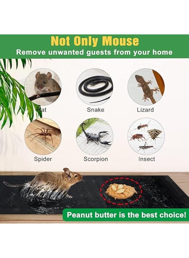 Extra Long Adhesive Mouse Traps, 28cm x 120cm (11 x 47.2in) extra large, for mice and rats - indoor and outdoor rodent traps for snakes, spiders and cockroaches - Image 5