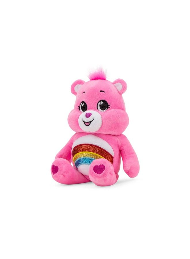 Care Bears 9" Bean Plush (Glitter Belly) Cheer Bear Soft Huggable Material! - Image 4