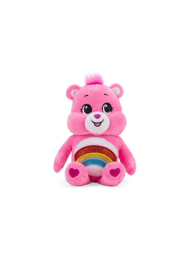 Care Bears 9" Bean Plush (Glitter Belly) Cheer Bear Soft Huggable Material! - Image 2