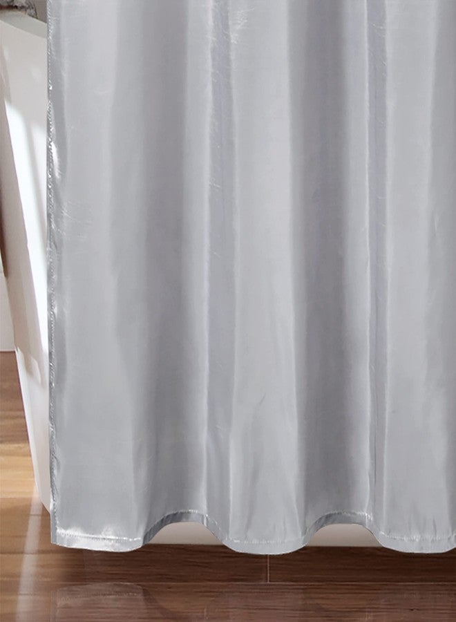 لاش ديكور ستارة حمام ماريا من لوش ديكور، ٧٢ بوصة × ٧٢ بوصة، رمادية وفضية - Image 4