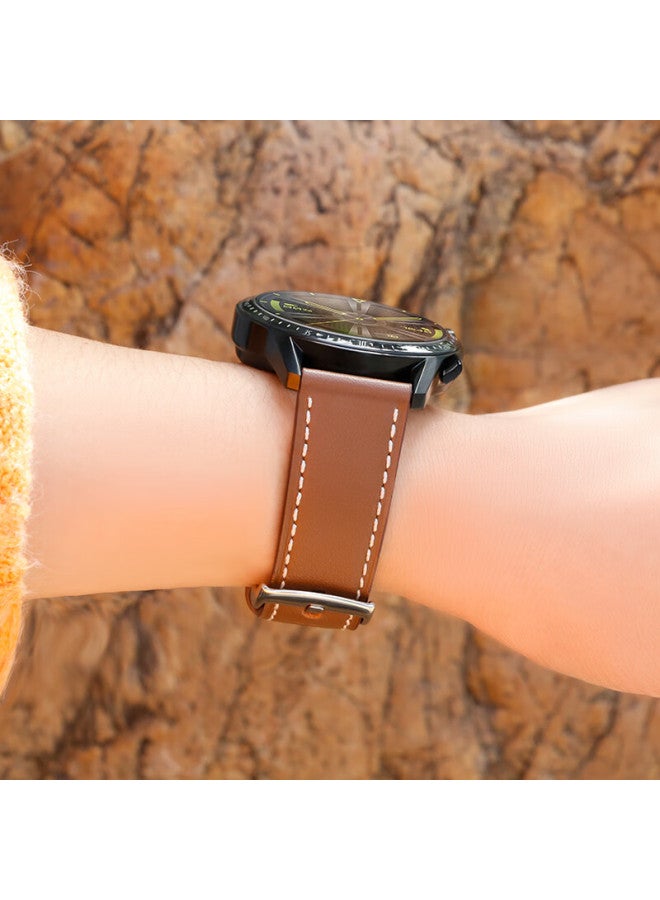 Tinker Xiaopijiang Leather Watch Strap Compatible With Huawei Watch Gt5 Pro/gt4/gt3 Pro/2/watch4 Pro/3/new, Honor, Samsung, Xiaomi Watch - Image 4