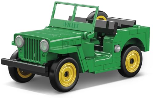COBI Jeep Willys CJ2A Green Building Set 111 Pieces - Image 1