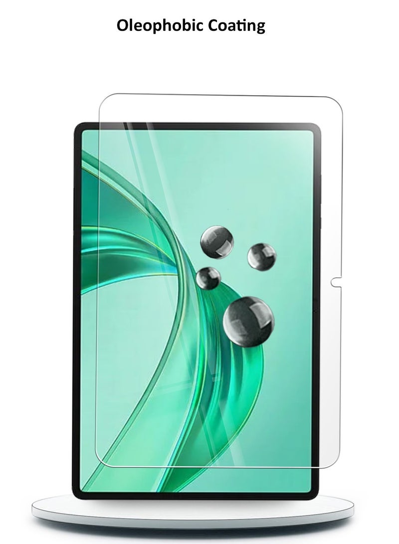 Techie Honor Pad X8a 11-inch 2024 HD Clear Tempered Glass Screen Protector Bubble Free Easy Installation - Image 3