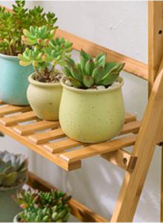 Arabest - Plant Stand 3 Tier Flower Rack Holder Shelves Rack Storage Organizer Display Indoor Planter for Balcony Bedroom Patio Garden Living Room - Image 1