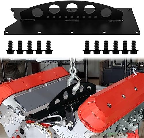 Camoo LS Engine Lift Plate Engine Hoist Picker Crane Lift Plate Fit for Chevy LS Series LSX LS LS1 LS2 LS3 LQ4 60 62 53 48 Gen III 3 - Image 1