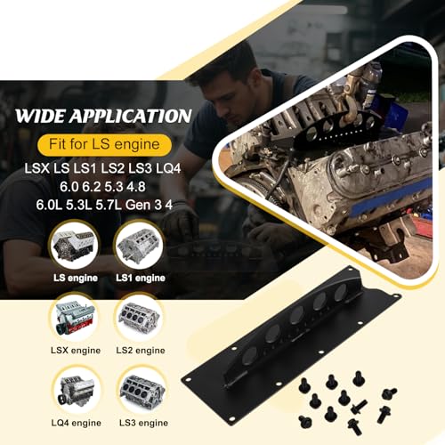 Camoo LS Engine Lift Plate Engine Hoist Picker Crane Lift Plate Fit for Chevy LS Series LSX LS LS1 LS2 LS3 LQ4 60 62 53 48 Gen III 3 - Image 3
