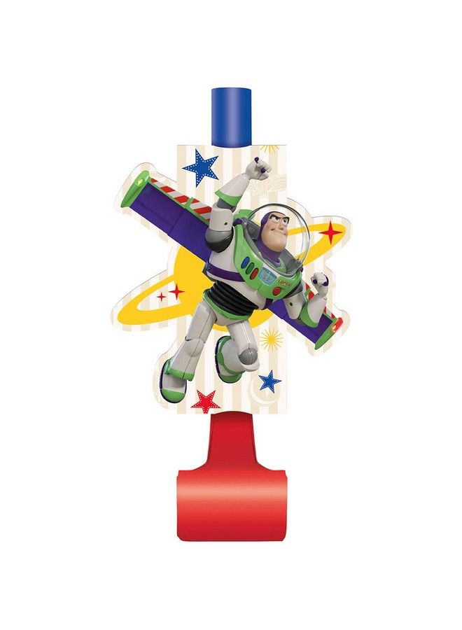 Unique Disney Toy Story 4 Party Blowouts 5" X 3" 8 Pcs - Image 2