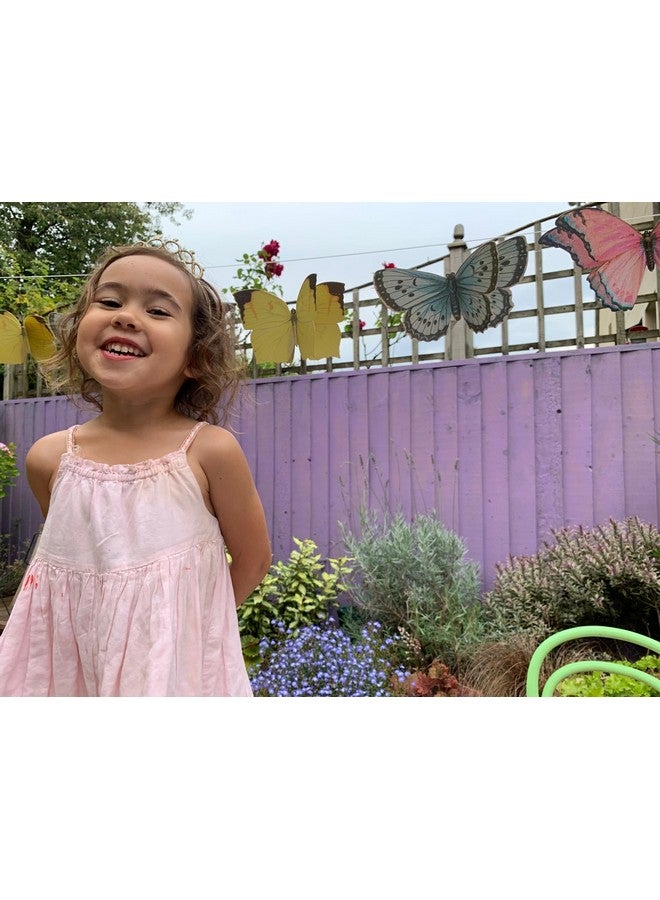 توكينج تيبلز زينة حفلات الجنيات وأدوات مائدة للاستخدام مرة واحدة من Talking Tables لـ ١٦ ضيفًا | زينة فراشات، مفرش طاولة، أكواب، أطباق، ومناديل | لأعياد ميلاد الأطفال، عيد الأم، شاي ما بعد الظهيرة، حفل استقبال المولود الجديد - Image 3