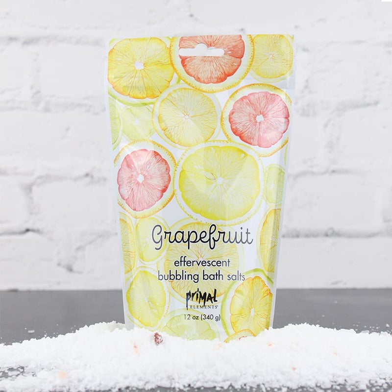 برايمال إيليمنتس ملح استحمام فقاعي بالجريب فروت - Image 2