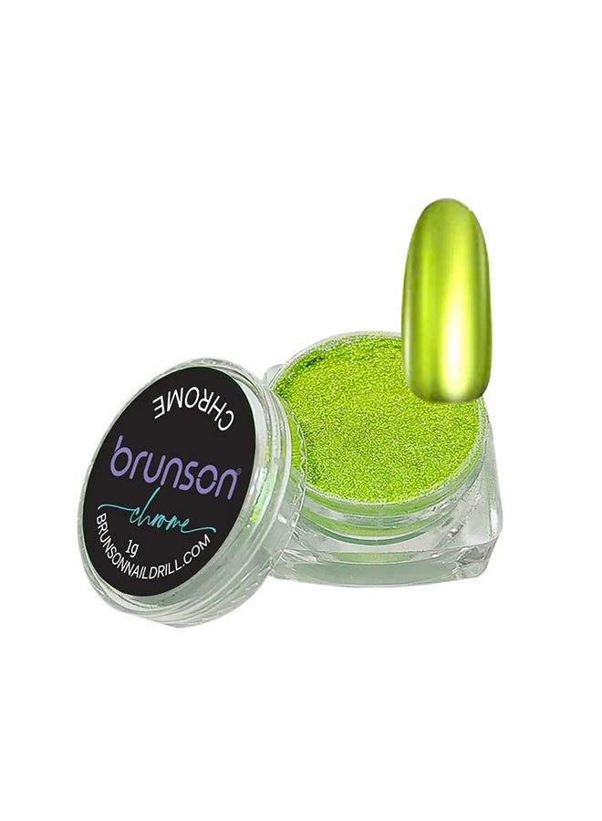 brunson Chrome Mirror Metallic Holographic Effect Art Decoration Manicure Pigment Nail Powder JM-14
