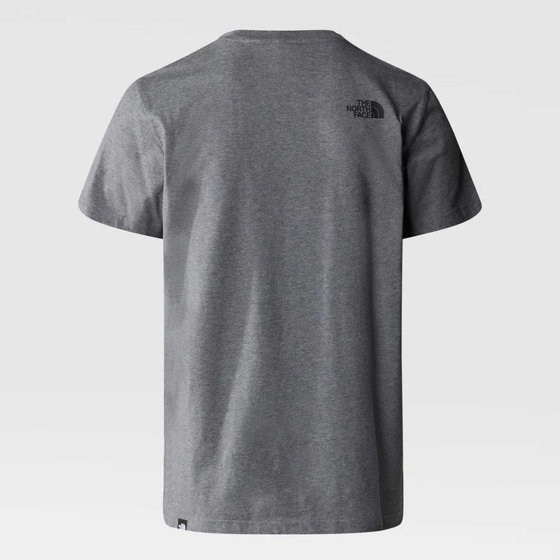 ذا نورث فيس M S/S Simple Dome Tee Gray T-Shirt