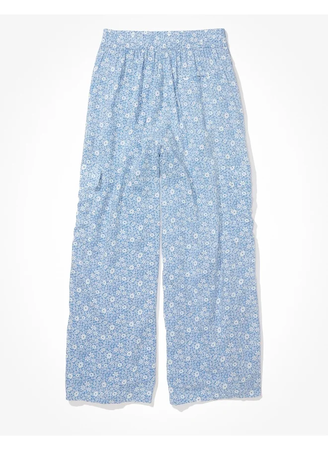 امريكان ايجل AE Super High-Waisted Cargo Wide-Leg Pant