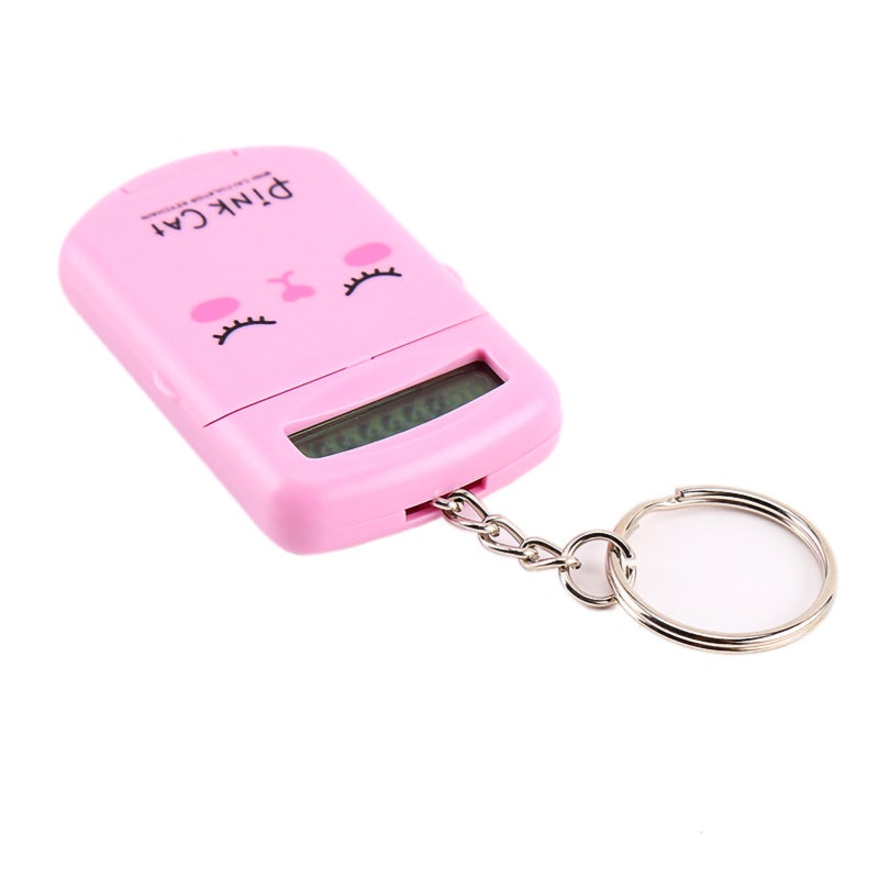 Mini Portable Calculator: Pinkish, Sturdy Durable, Complete Basic Operators - Cute Compact Math Tool for Students - Image 5