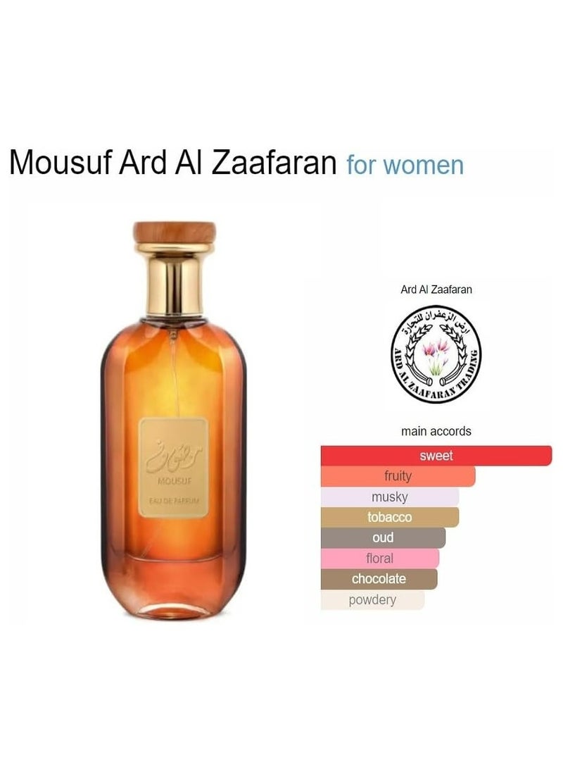 Ard Al Zaafaran Perfumes Mousuf Eau De Parfum 100ml: A Luxurious Scent for Every Occasion  - Image 4