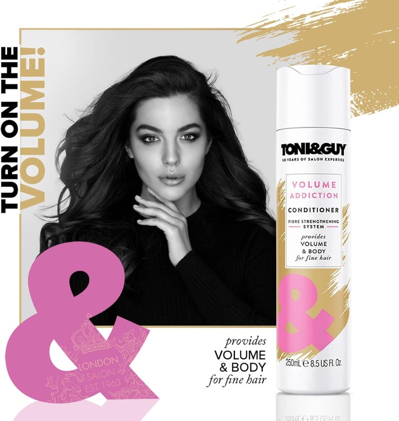 Toni & Guy Volume Addiction Volumizing Conditioner for Fine Flat Hair - 250ml - Image 4