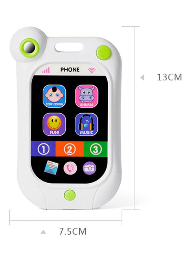 لعبة محاكاة علي شكل هاتف بشاشة تعمل باللمس للتعلم المبكر للأطفال 13x7.5سم - Image 5