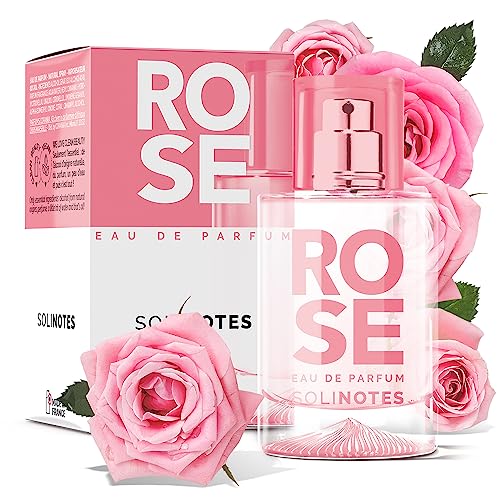 Solinotes Paris Solinotes Rose Perfume for Women, 1.7 Fl Oz/ 50 ML Eau De Parfum, Delicate Floral and Soothing Scent with Premium Ingredients - Clean Perfume, Cruelty Free, Vegan, Made in France - Image 1