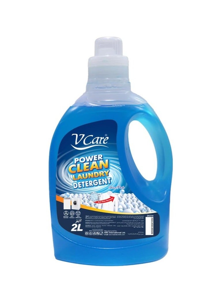VCare Assorted Laundry Detergent Liquid 3 x 2L  - Image 3